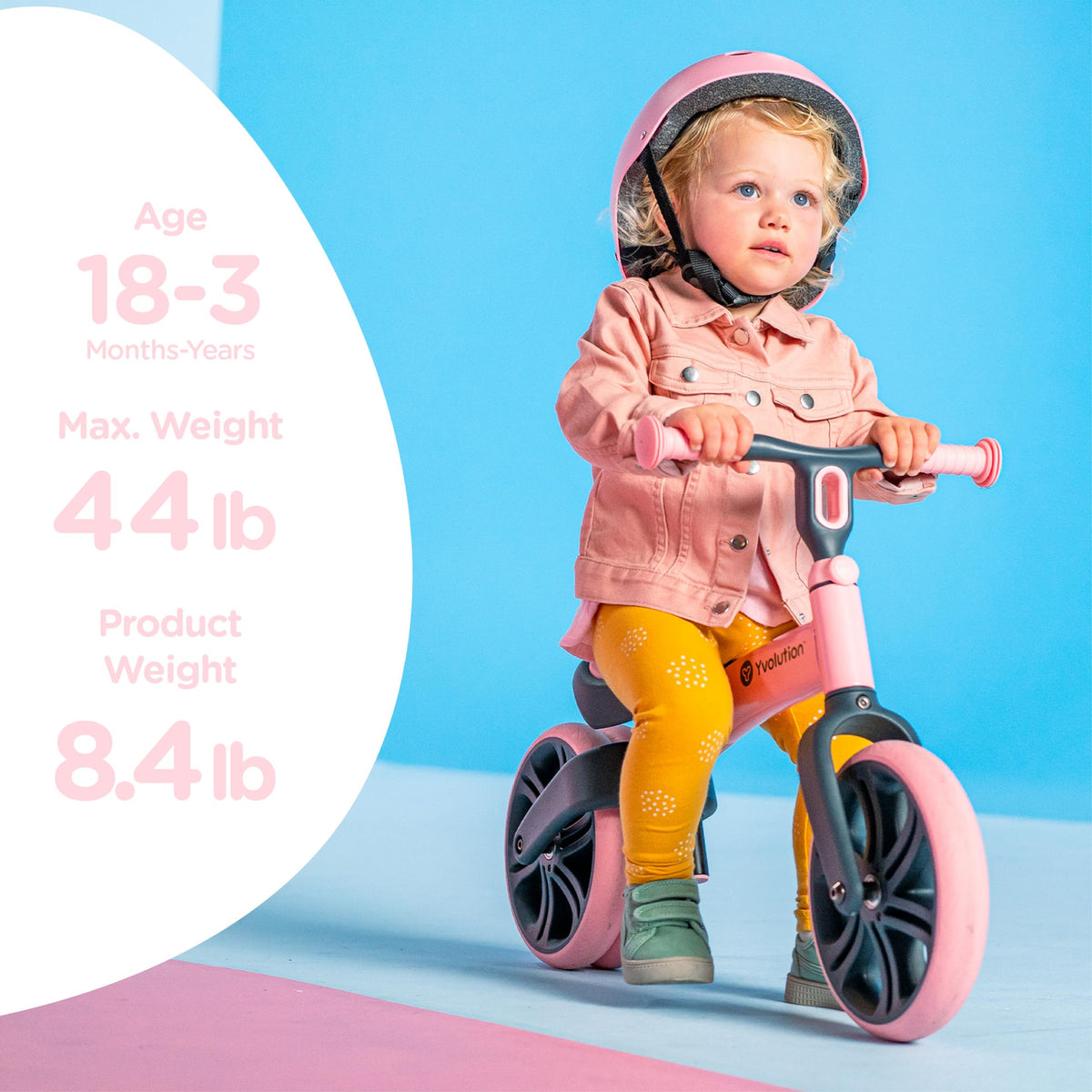 9" Balance Bike with Dual Rear Wheels Z4821