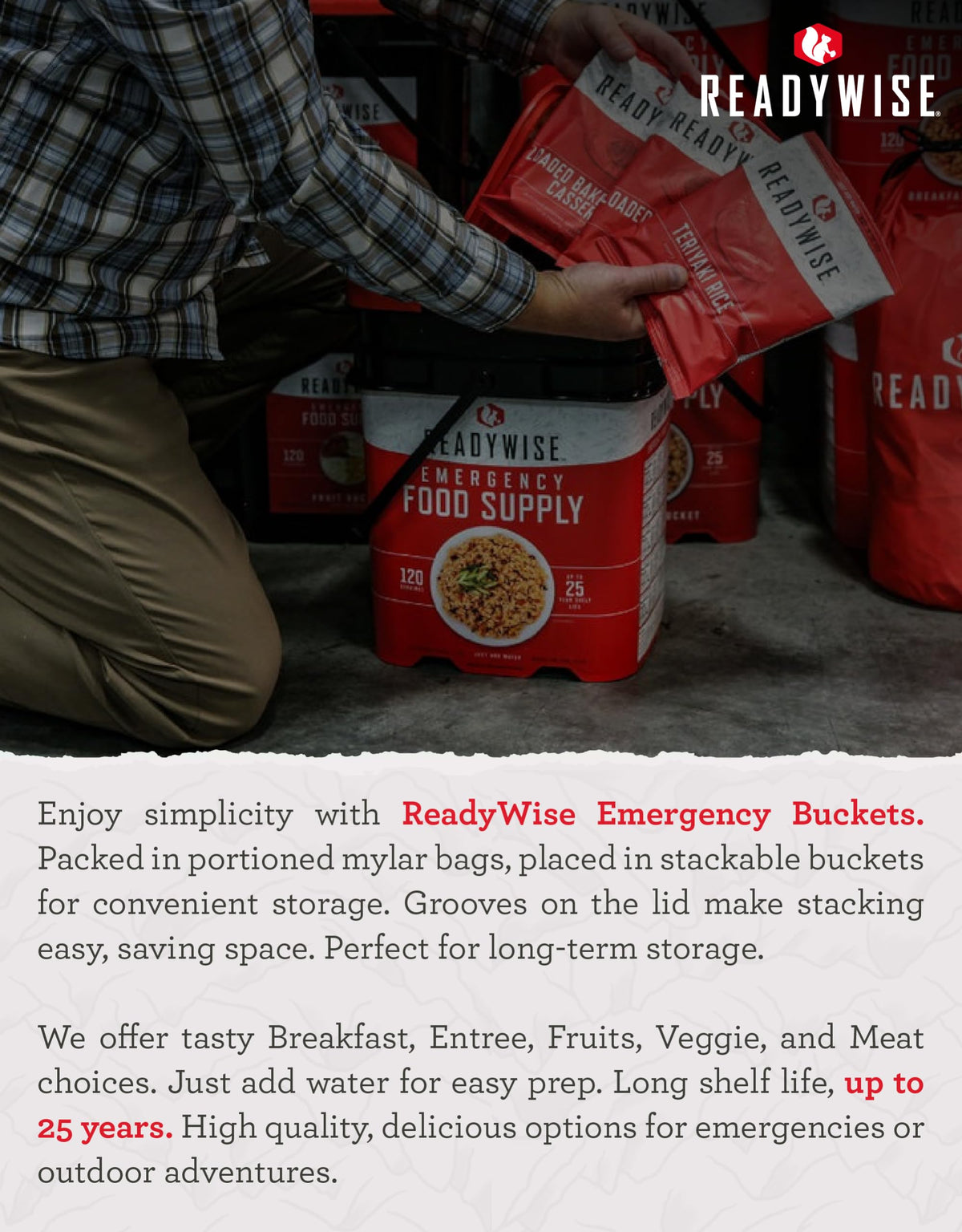 Emergency Food Supply 30 Servings M326