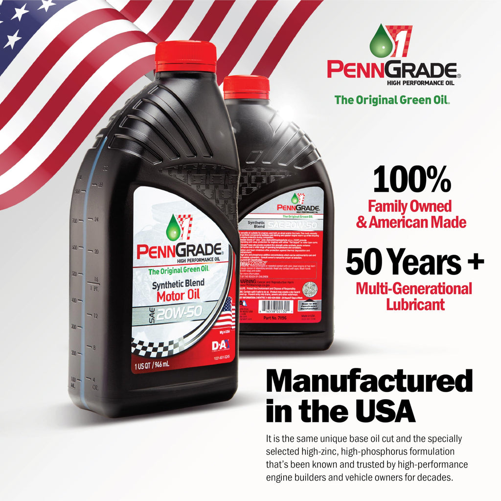 Synthetic Blend High Performance Oil SAE 5W-30 1 Quart (12 Pack) U5053