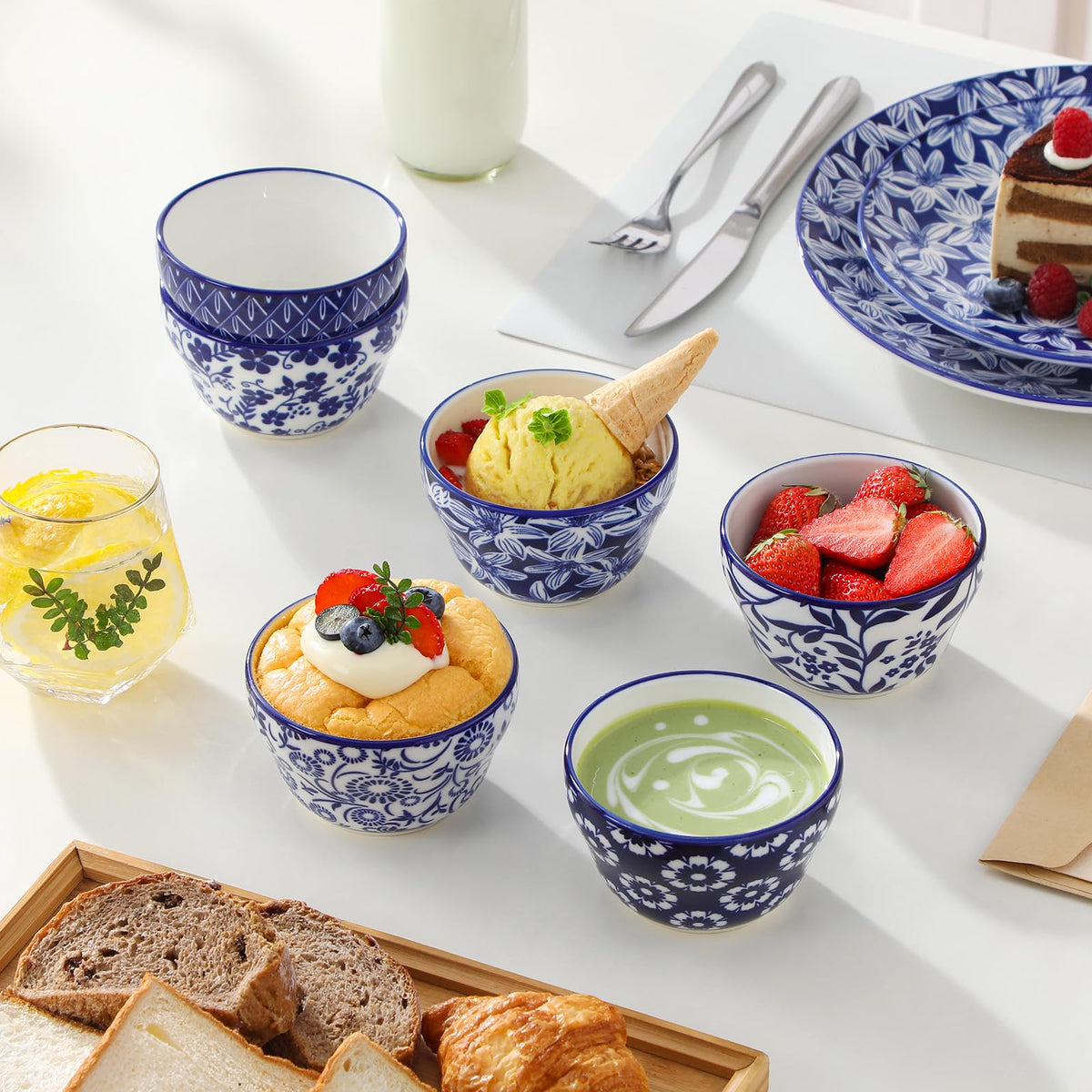 12-Piece Porcelain Bowl & Mug Set R863052