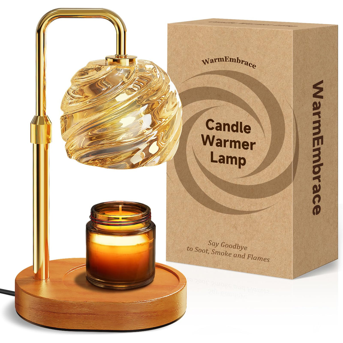 Candle Warmer Lamp with Timer Dimmable I14509