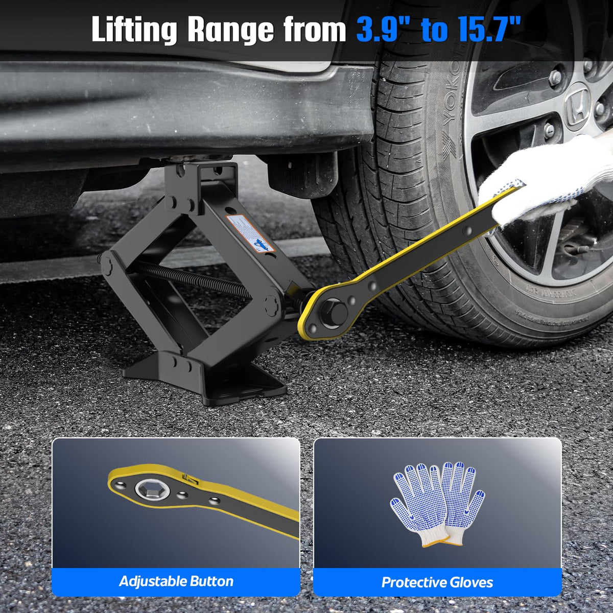 3 Ton Scissor Jack E98986
