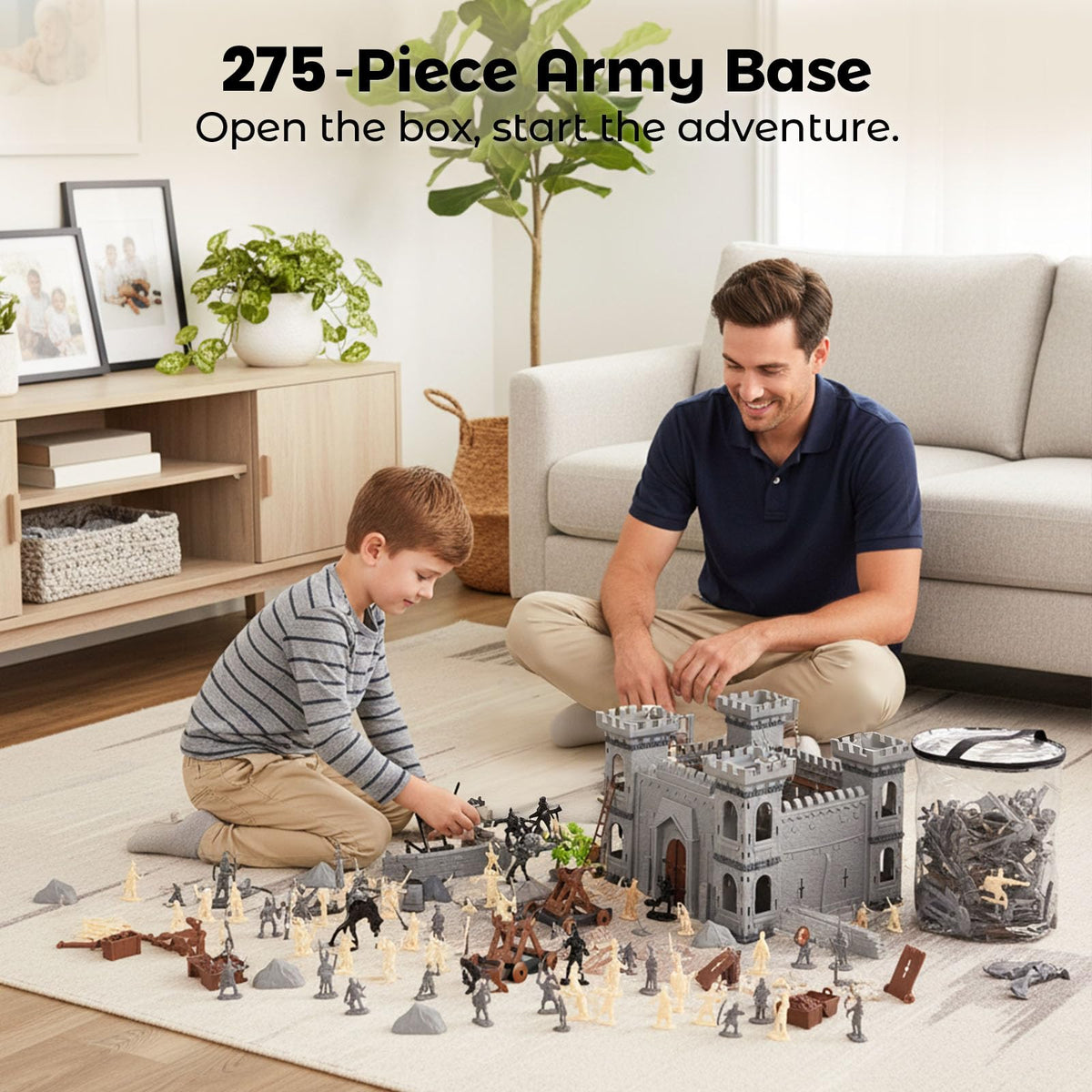 275PCS Medieval Dragon Castle Knights Figures Set V50671