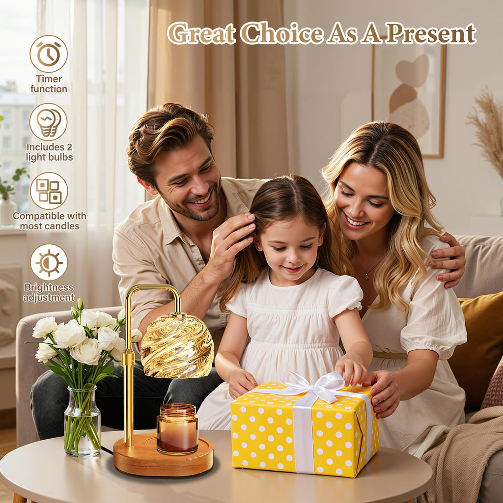 Candle Warmer Lamp with Timer Dimmable I14509