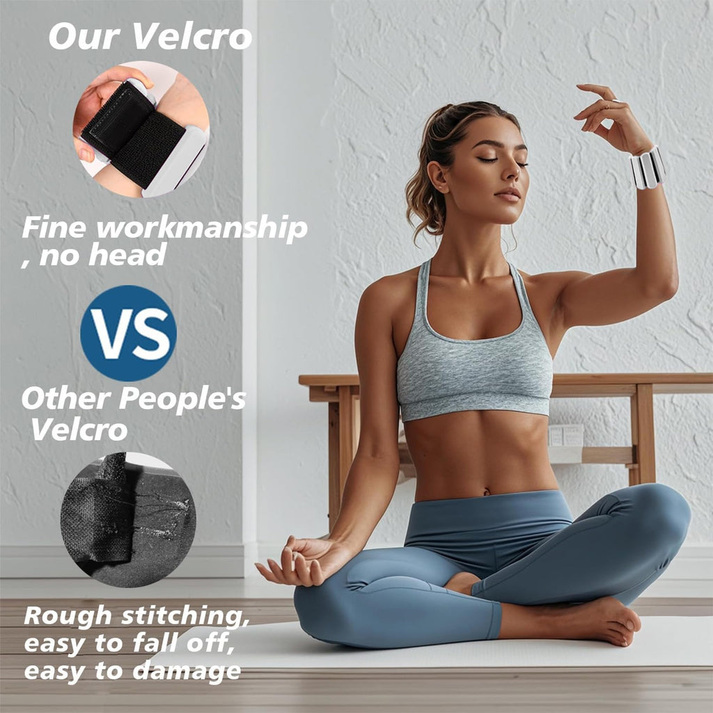 Adjustable Silicone Wrist and Ankle Weights Set of 2 S1472