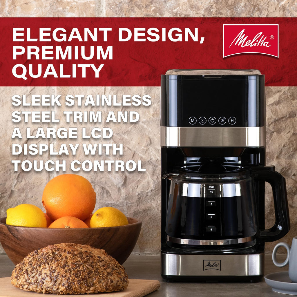 Glass Drip Coffee Maker with 10 Cup Carafe A5334