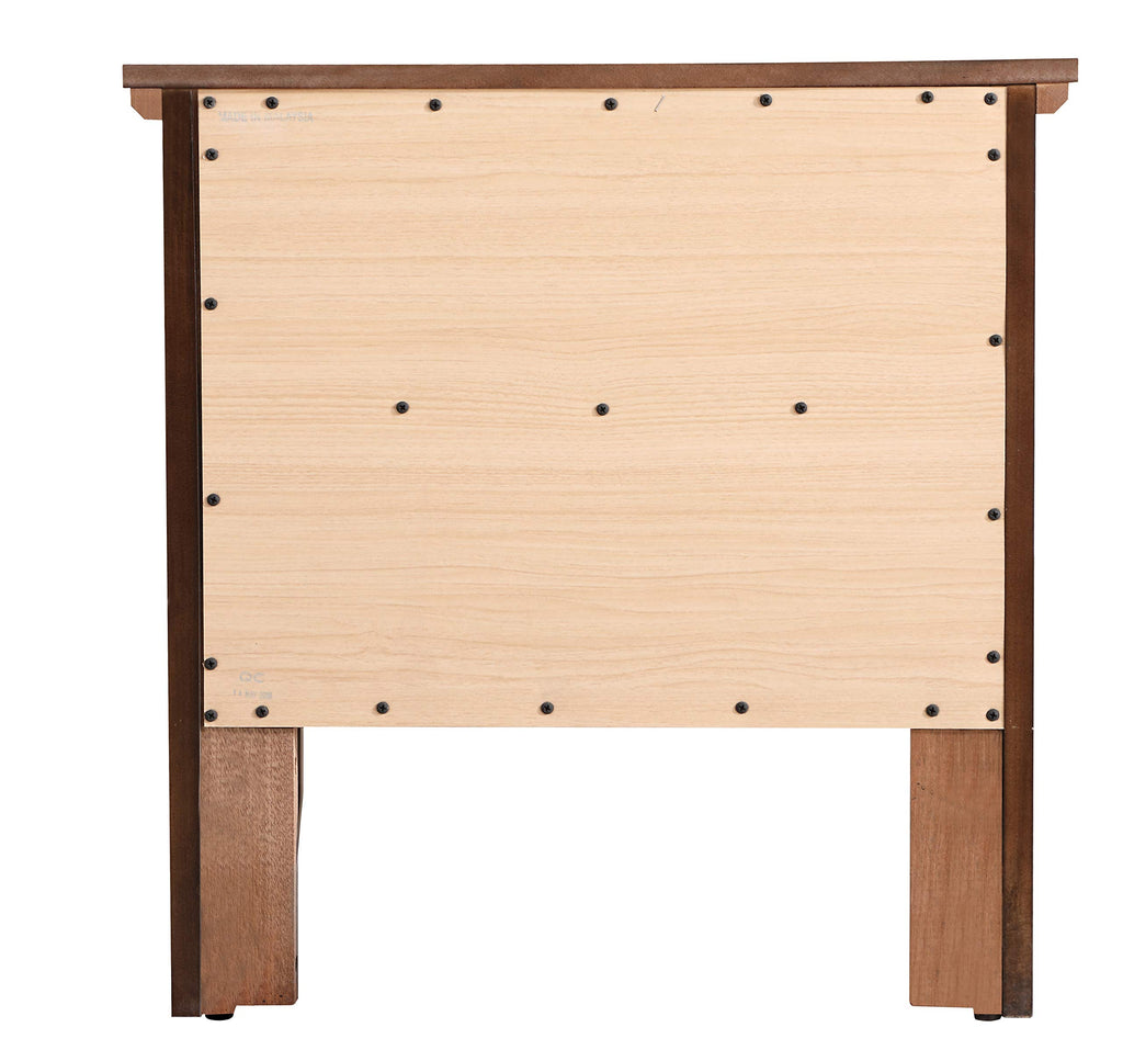 Espresso Nightstand with Storage Drawers A38666