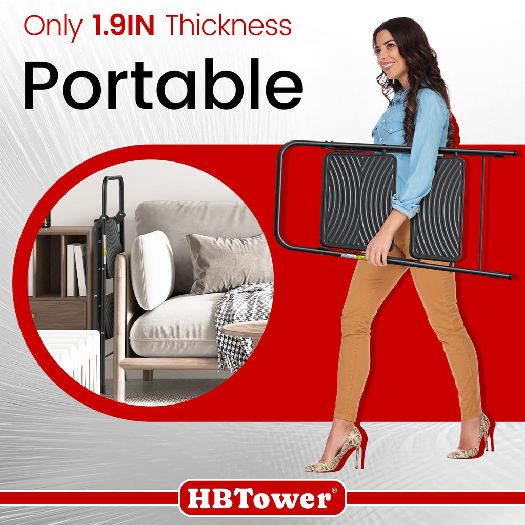 2 Step Ladder with Anti-Slip Pedal Q779273