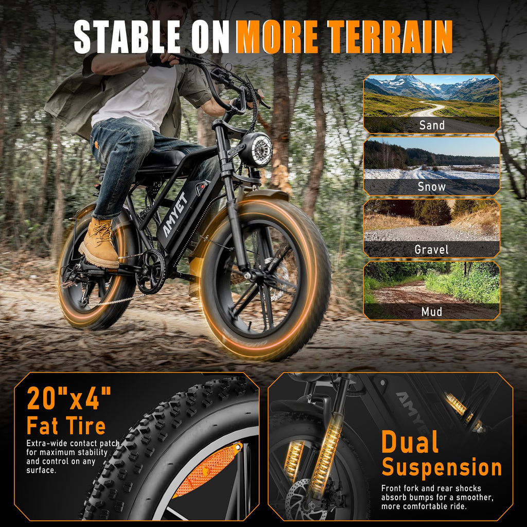 20'' Fat Tire Electric Bike N713906